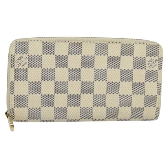 LOUIS VUITTON Damier Azur Zippy Wallet Long Wallet - Picture 1 of 16